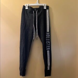 Hollister Black Sweatpants Size S. Worn a couple times.